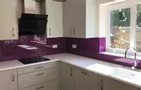 Pantone Purple with Rainbow Sparkle